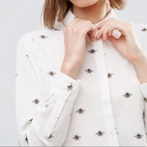 Victoria Beckham x Target Bee Button Down Shirt